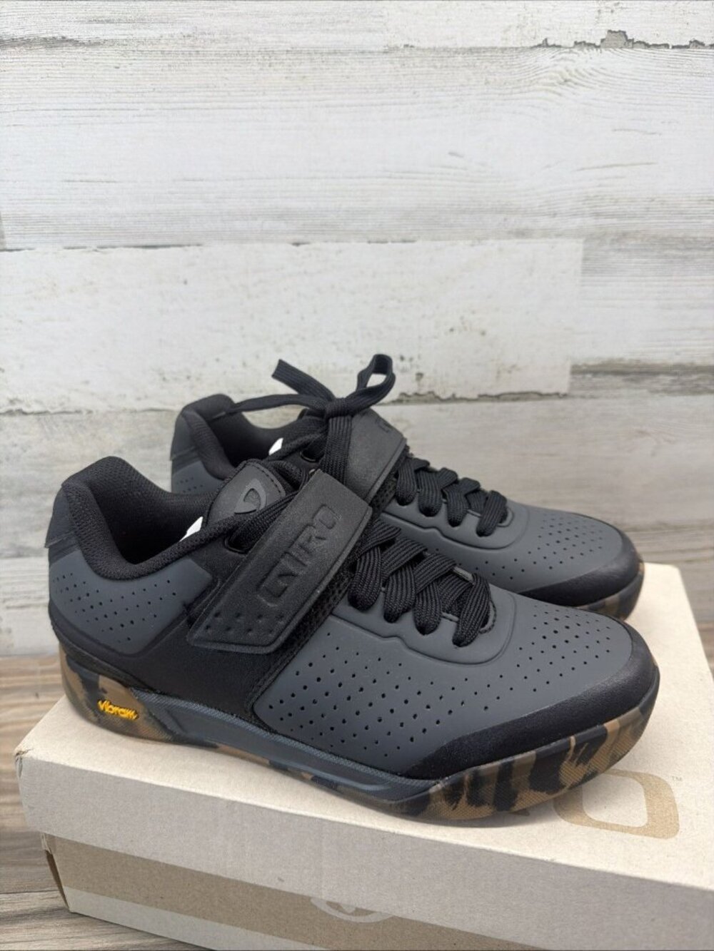 Giro Chamber II Mountain Bike Shoe Gwin Black/Camo Size 6UK/EU 39 US 6.5 NIB
